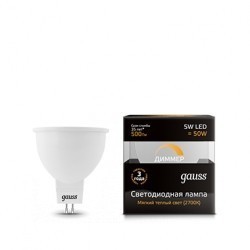Лампа Gauss LED MR16 101505105-D