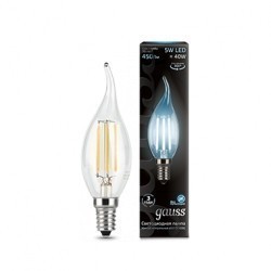 Лампа Gauss LED Filament Candle tailed 104801205