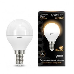 Лампа Gauss LED Globe 105101107