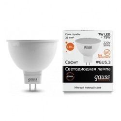 Лампа Gauss LED Elementary MR16 13517