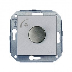 Светорегулятор поворотный Fontini F37,Вт, стальной/металлик, 37331512