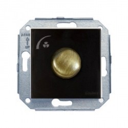 Светорегулятор поворотный Fontini F37,Вт, бронза/коричневый, 37331572