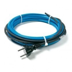 Нагревательная секция DEVIpipeheat™10 w/plug с кабелем питания 2 м и вилкой 2 м