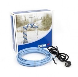 Нагревательная секция DEVIpipeheat™10 w/plug с кабелем питания 2 м и вилкой 6 м