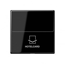 Накладка на карточный выключатель Jung А-СЕРИЯ, черный, A590CARDSW