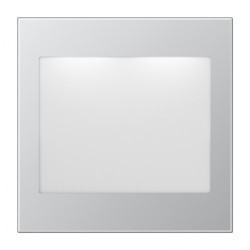 LSmetal Светодиодное табло с белой и синей подсветкой, бел./алюмин.