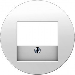 Накладка на розетку USB Berker, белый блестящий, 10382089