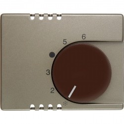 Накладка на термостат Berker ARSYS, светло-бронзовый, 16709011