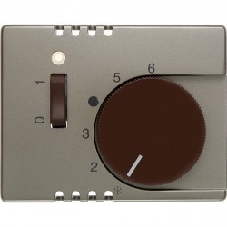 Накладка на термостат Berker ARSYS, светло-бронзовый, 16719011