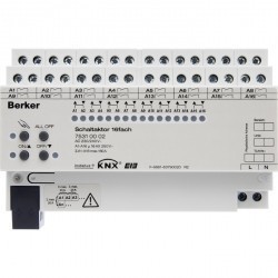 KNX Исполнительное устройство/Исполнительное устройство управления жалюзи 8/16-канальное, 16 А цвет: