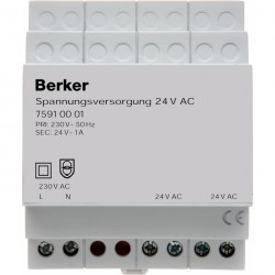 Блок питания 24 В AC REG цвет: светло-серый instabus KNX/EIB