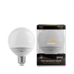 Лампа Gauss LED G95-dim EB136102114-D