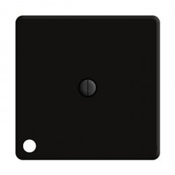 Выключатель поворотный двухполюсный Fede Коллекции FEDE, черный, FD03160-M