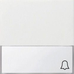 Клавиша Gira F100, белый глянцевый, 0679112