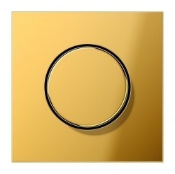 Накладка на светорегулятор Jung LS METAL, золотой, GO1940