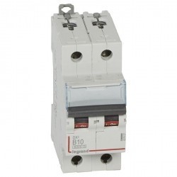 Автоматический выключатель Legrand DX³ 2P 10А (B) 10кА, 407507
