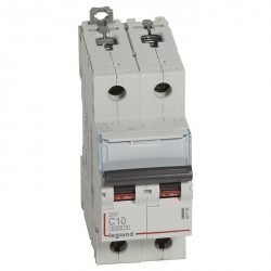 Автоматический выключатель Legrand DX³ 2P 10А (C) 10кА, 407798