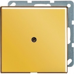 Вывод кабеля Jung LS METAL, золотой, LS990AGGO