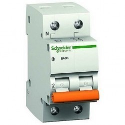 Автоматический выключатель Schneider Electric Домовой 1P+N 20А (C) 4,5кА, 11214