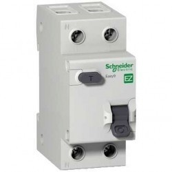 Дифавтомат Schneider Electric Easy9 2P 10А (C) 4,5кА 30мА (AC), EZ9D34610