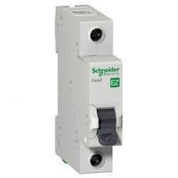 Автоматический выключатель Schneider Electric Easy9 1P 40А (B) 4,5кА, EZ9F14140