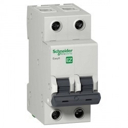 Автоматический выключатель Schneider Electric Easy9 2P 10А (B) 4,5кА, EZ9F14210