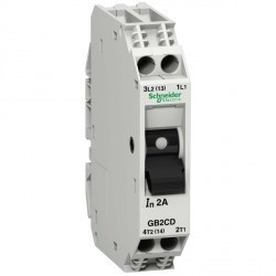 Автоматический выключатель Schneider Electric TeSys GB2 1P 0,5А () 50кА, GB2CD05