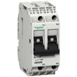 Автоматический выключатель Schneider Electric TeSys GB2 2P 3А () 1,5кА, GB2DB08