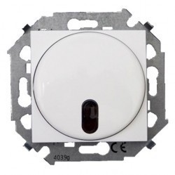 Светорегулятор-переключатель поворотный Simon SIMON 15, 500 Вт, белый, 1591713-030