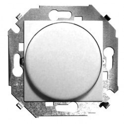 Светорегулятор-переключатель поворотный Simon SIMON 15, 500 Вт, алюминий, 1591790-033
